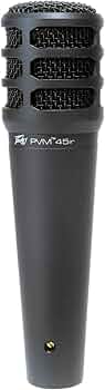 Peavey PVM 45iR XLR Dynamic Instrument Microphone with Cable by Peavey - American Made
