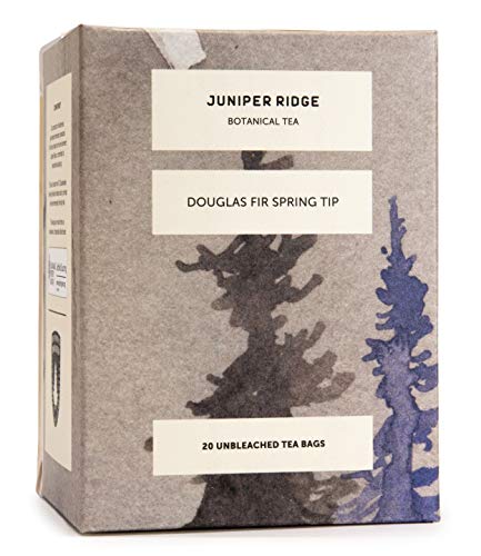 Juniper Ridge Douglas Fir Spring Tip Botanical Tea - Citrus Zest, Bright Evergreen, & Honeysuckle Notes - Vega