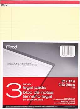 Mead Loose Leaf Paper Wide Ruled 200 Sheets by Mead - American Made