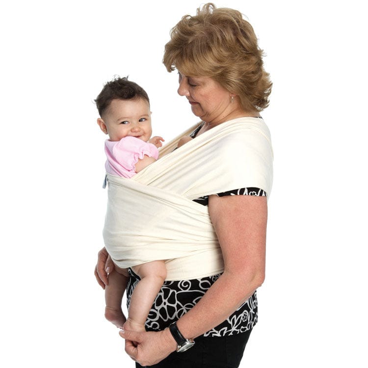 Moby Wrap Original Baby Carrier Gray by Moby Wrap - American Made
