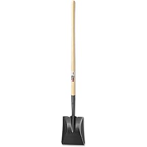 Bully Tools Square Point Shovel 14-Gauge Fiberglass Handle by Bully Tools - American Made