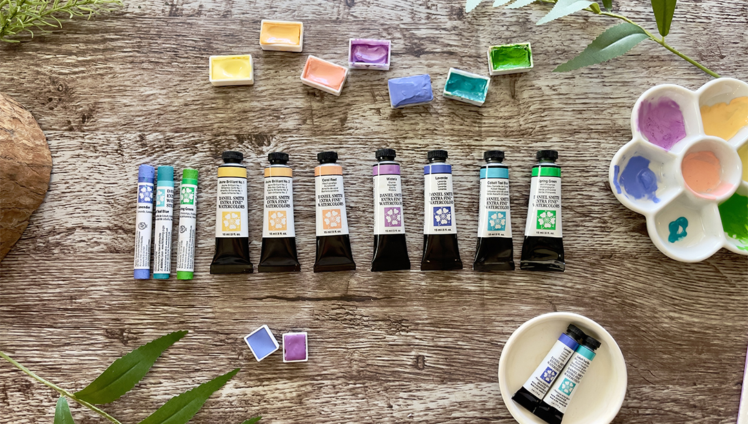 Daniel Smith Extra Fine Watercolor 15ml - Sap Green by Daniel Smith - American Made