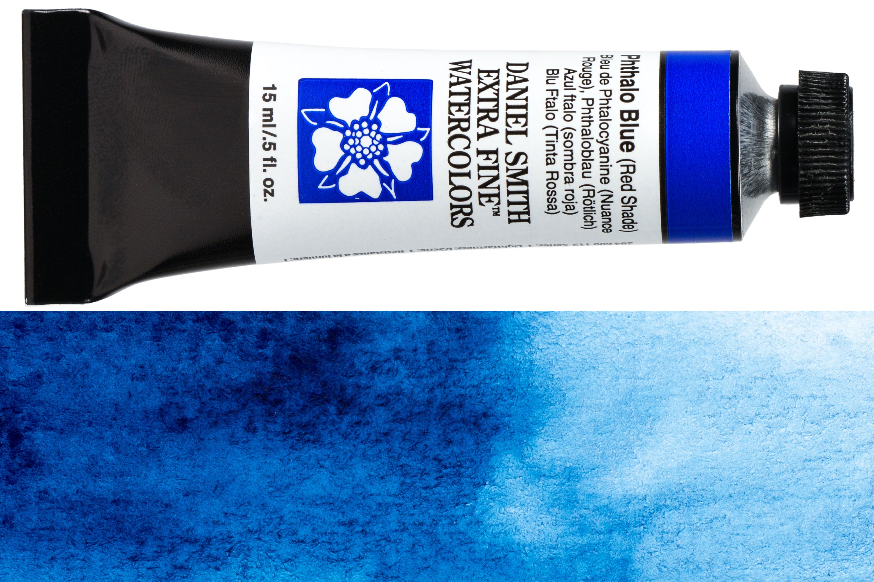 Daniel Smith Extra Fine Watercolor 15ml - Phthalo Blue (Red Shade) by Daniel Smith - American Made