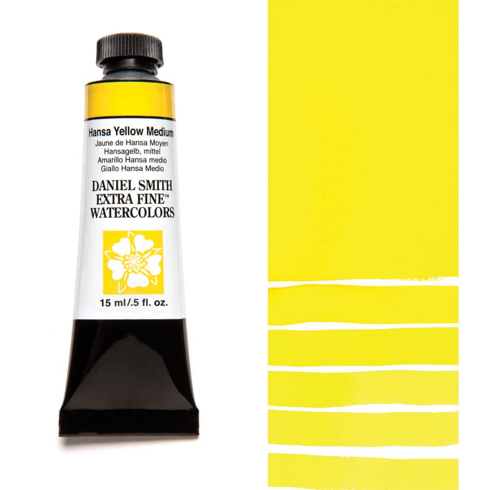 Daniel Smith Extra Fine Watercolor 15ml - Hansa Yellow Medium by Daniel Smith - American Made
