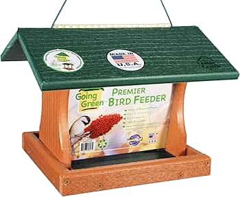 Woodlink Audubon Caged Tube Feeder with Squirrel Deterrent by Woodlink - American Made