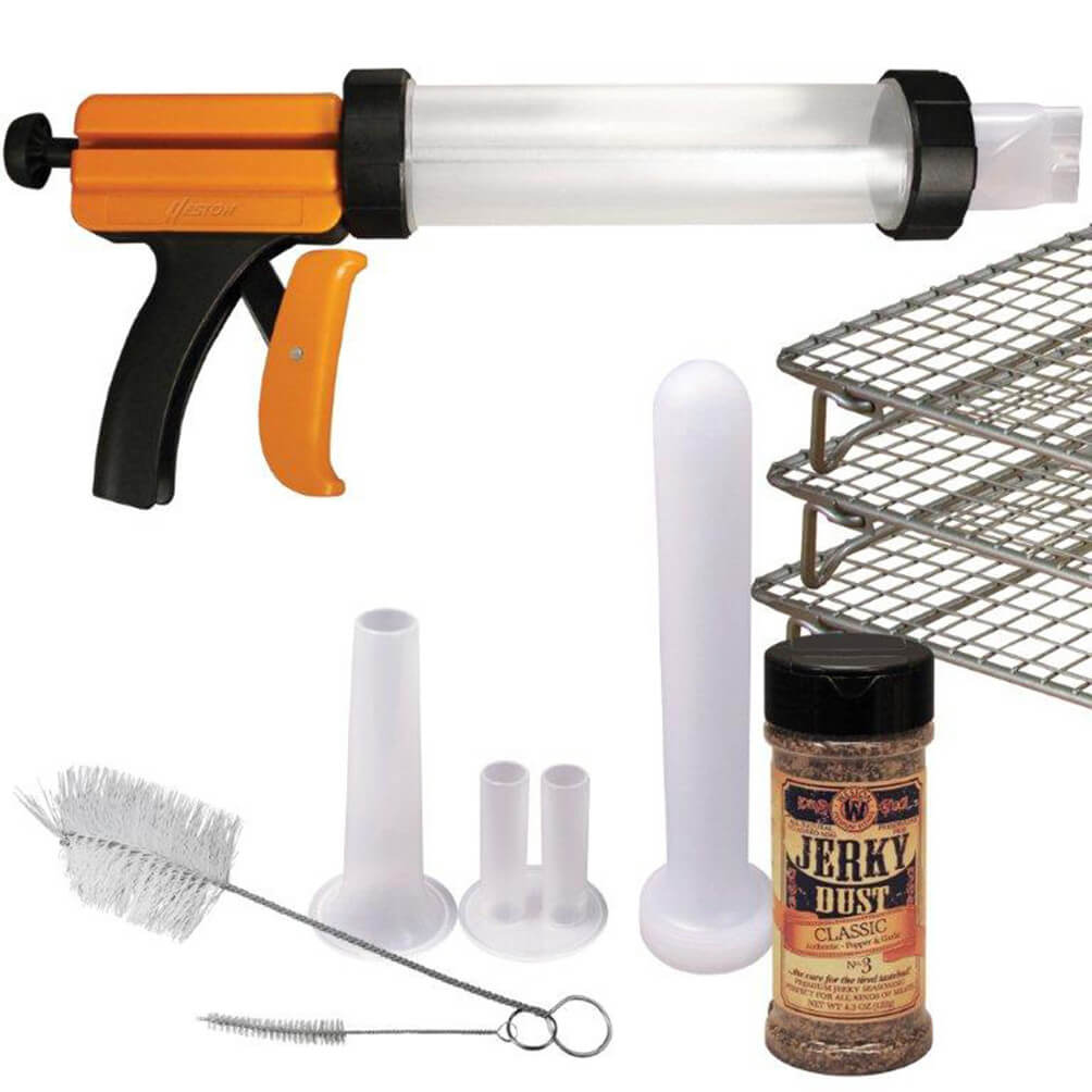 Weston Manual Jerky Gun and Seasoning Kit by Weston Brands - American Made