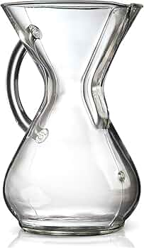 Chemex Glass Handle Pour-Over Coffeemaker 6-Cup by Chemex - American Made