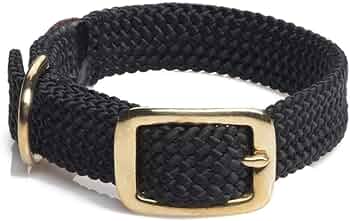 Mendota Pet Double Braid Collar 1in x 18in by Mendota Products - American Made