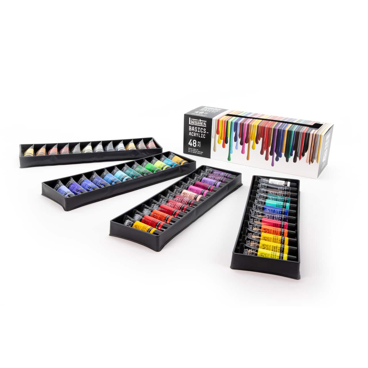 Liquitex BASICS Acrylic Paint 48-Tube Set by Liquitex - American Made