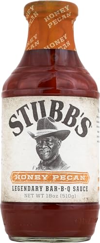 Stubb's Honey Pecan BBQ Sauce 18 oz by Stubb's - American Made