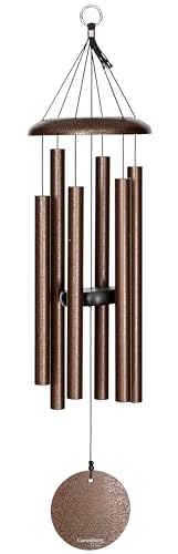 Corinthian Bells 30 Inch Copper Vein Wind Chimes for Outside, Deep Tone Memorial Outdoor Wind Chime