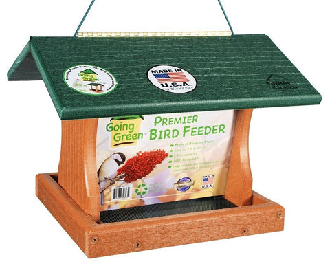 Woodlink Going Green Premier Bird Feeder with Tray by Woodlink - American Made