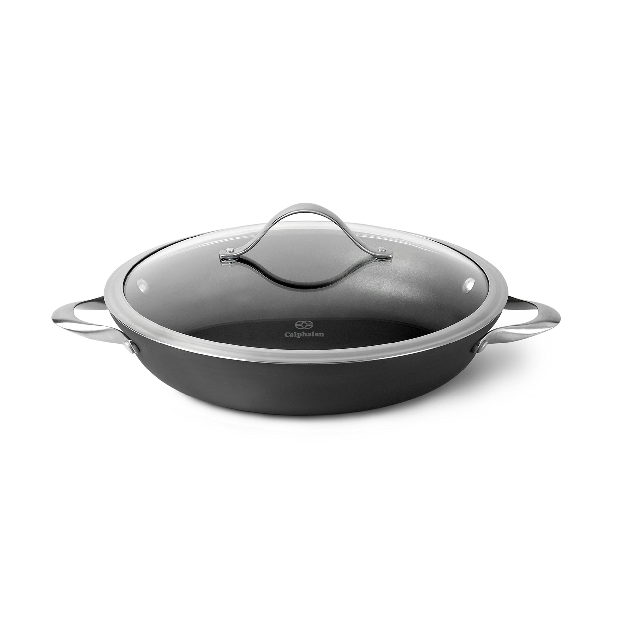 Calphalon Contemporary Hard-Anodized 12-Inch Everyday Pan by Calphalon - American Made
