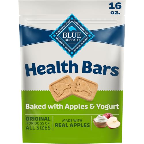 Blue Buffalo Health Bars Apples & Yogurt Dog Biscuits, 16 oz