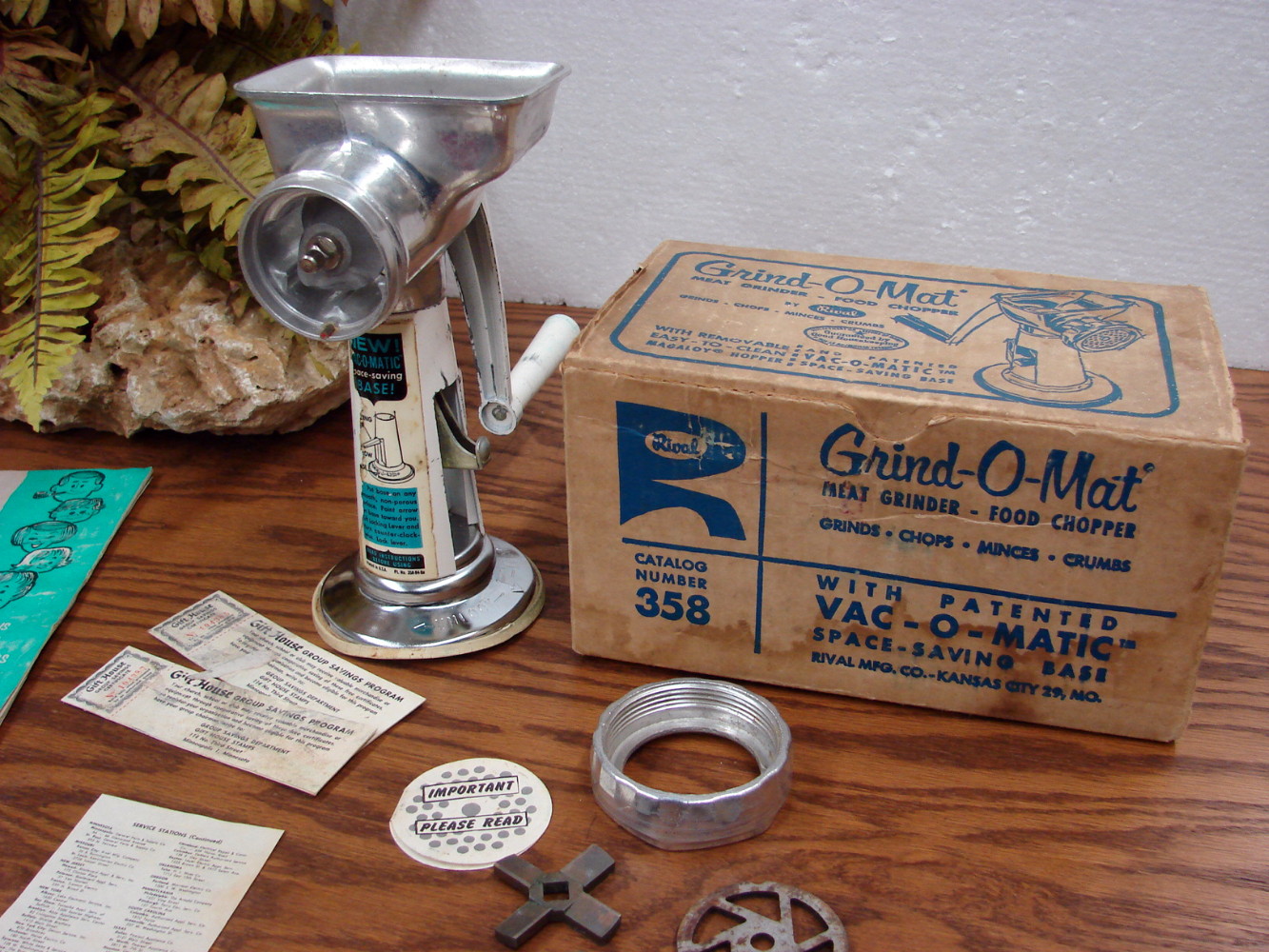 Rival Meat Grinder and Food Chopper by Rival - American Made