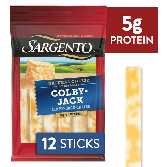 Sargento Snack Bites Colby-Jack Cheese 12 Count by Sargento - American Made