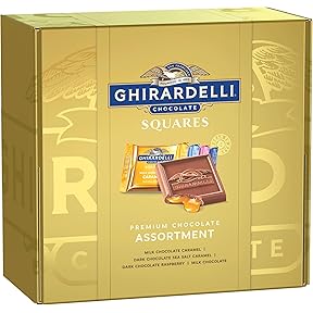 Ghirardelli Premium Assorted Chocolate Squares 4.85oz 6-Pack by Ghirardelli - American Made