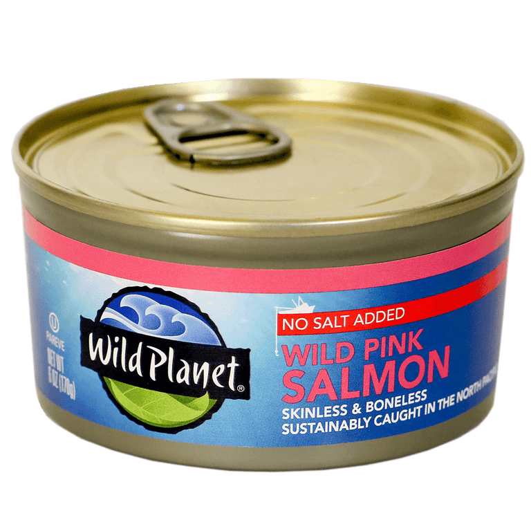 Wild Planet Wild Pink Salmon 6 oz Can by Wild Planet Foods - American Made