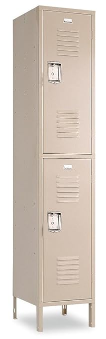 Penco Products Steel Storage Locker 2-Tier Gray by Penco Products - American Made