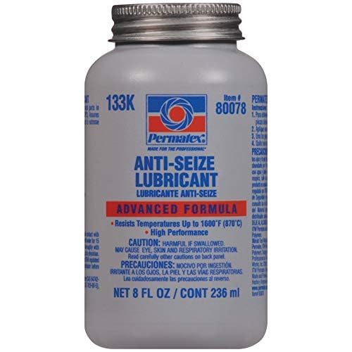 Permatex 80078 Anti-Seize Lubricant High Temperature 8oz by Permatex - American Made