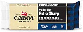 Cabot Extra Sharp Cheddar Bar 8oz by Cabot Creamery - American Made