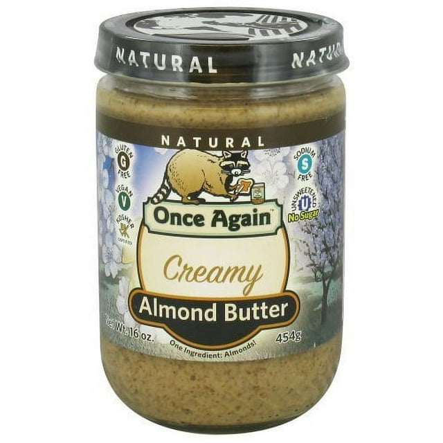 Once Again Organic Creamy Almond Butter 16 oz