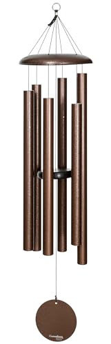 Corinthian Bells 50 Inch Copper Vein Extra Large Wind Chimes for Outside Deep Tone, Memorial Wind Chime by Corinthian Bells - American Made