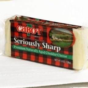Cabot Seriously Sharp Cheddar Single Block 8oz by Cabot Creamery - American Made
