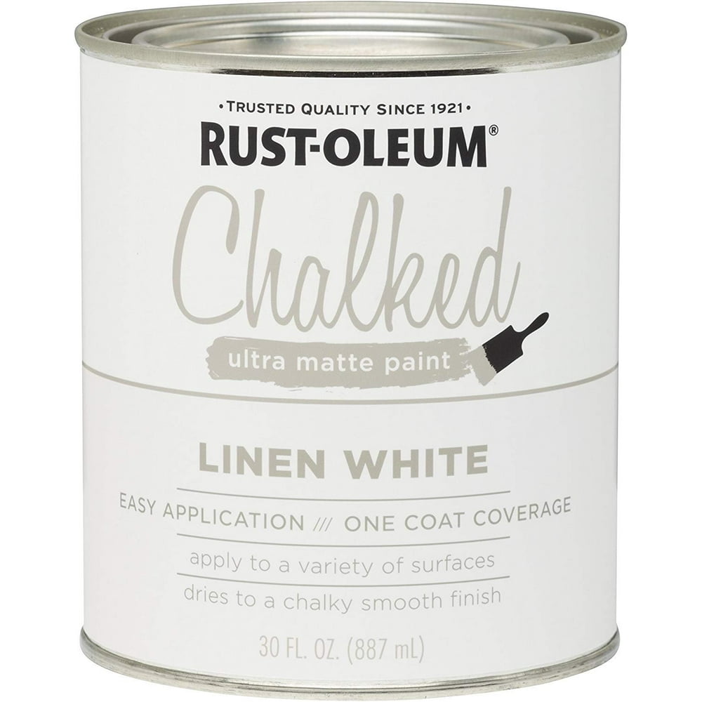 Rust-Oleum Chalked Ultra Matte Paint Linen White 30oz by Rust-Oleum - American Made