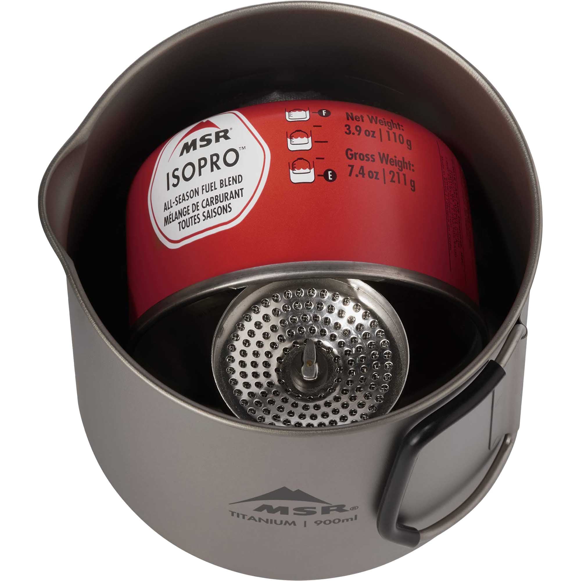 MSR Titan Kettle Ultralight Backpacking Pot by MSR - American Made