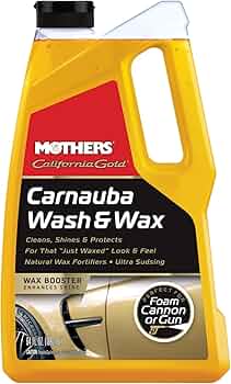 Mothers 05674 California Gold Carnauba Wash and Wax 64 oz by Mothers Polishes - American Made