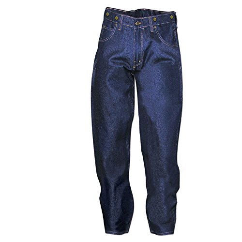 Prison Blues Regular Rigid Work Jeans (34Wx32L) Blue