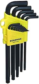 Bondhus 13-Piece SAE Ball End Extra-Long Hex Key Set