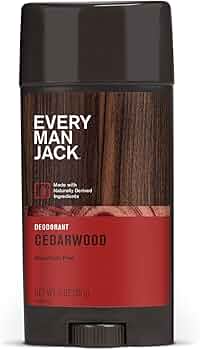 Every Man Jack Deodorant Cedarwood 3.0 Oz by Every Man Jack - American Made