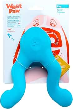 West Paw Zogoflex Tizzi Treat Dispensing Fetch Toy