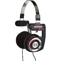 Koss Porta Pro Red Hot Headphones with Travel Bag