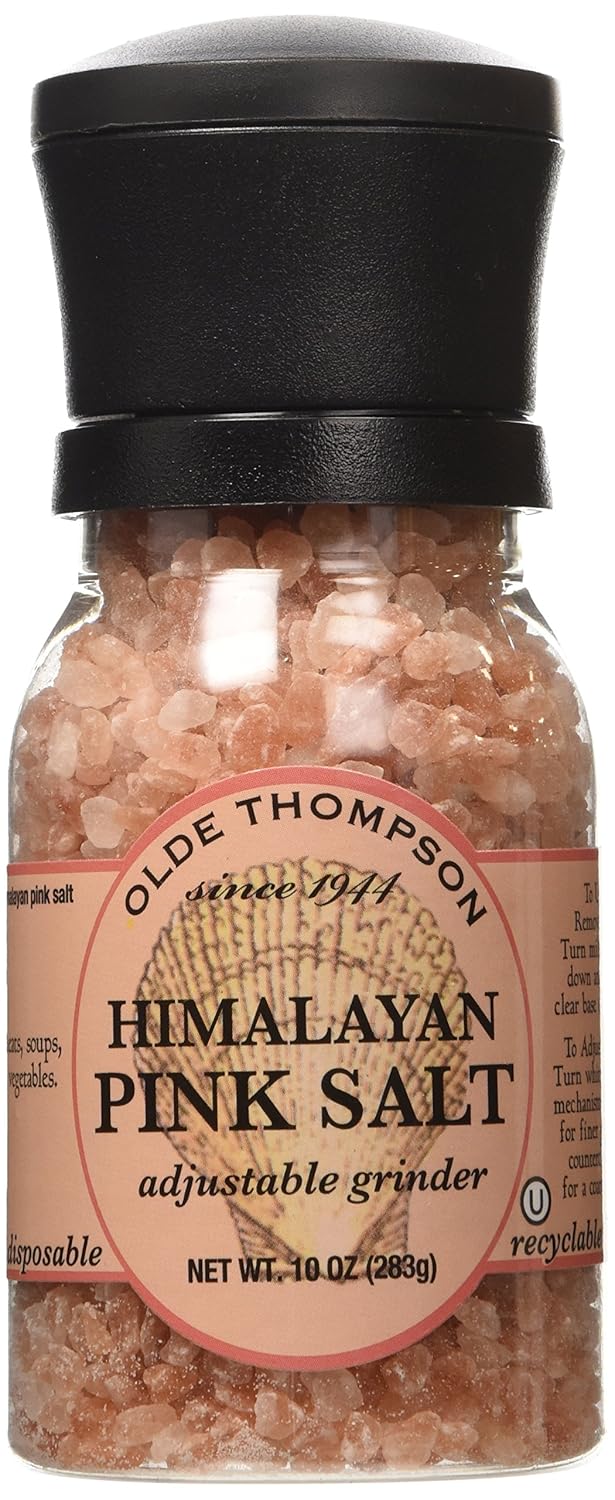 Olde Thompson Himalayan Pink Salt Grinder 6 oz by Olde Thompson - American Made