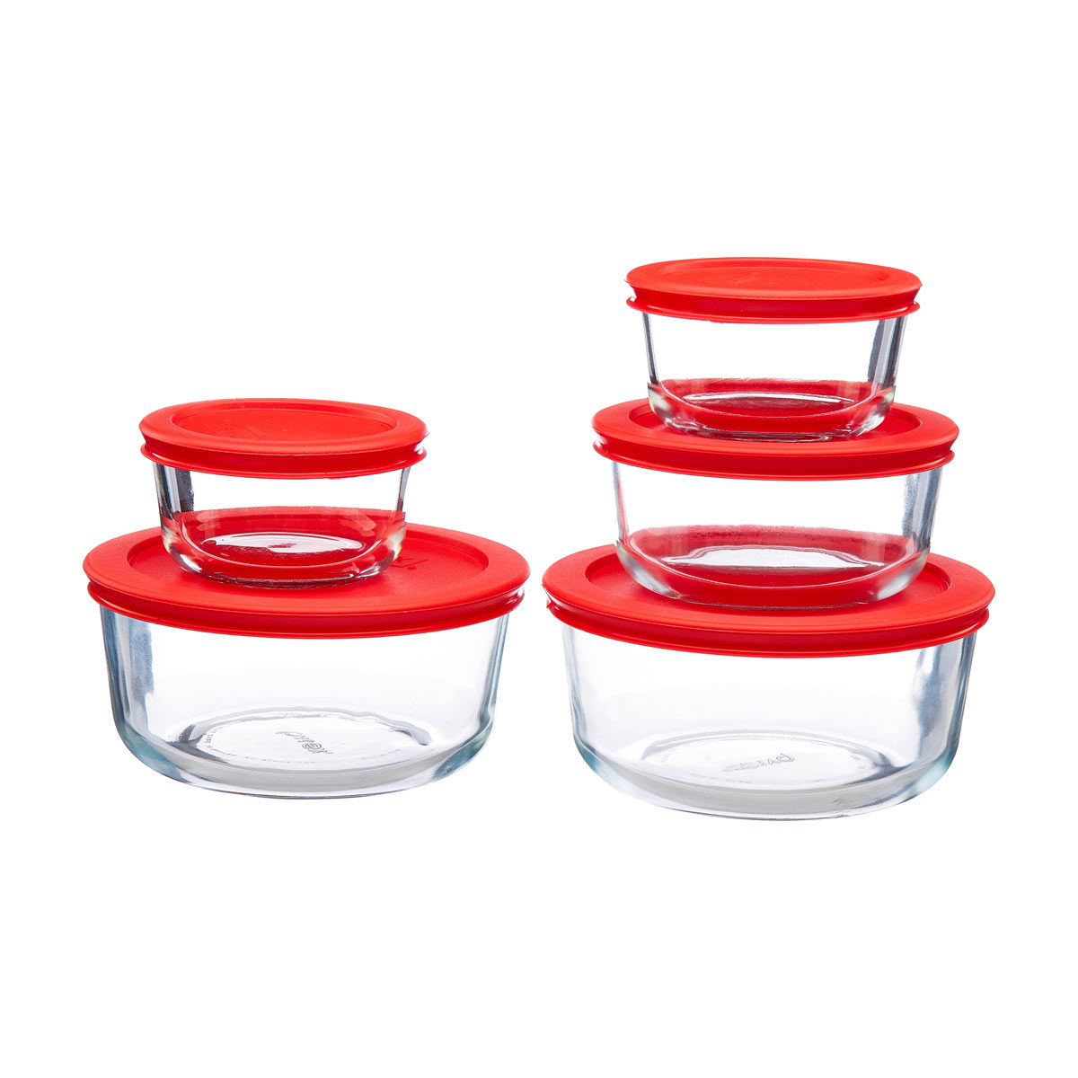 Pyrex Simply Store 10-Piece Glass Food Storage Set