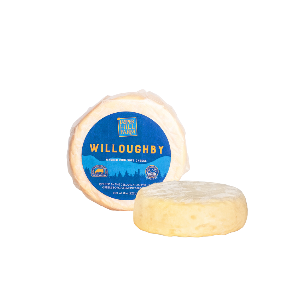 Jasper Hill Farm Willoughby Washed-Rind Cheese 9 oz by Jasper Hill Farm - American Made
