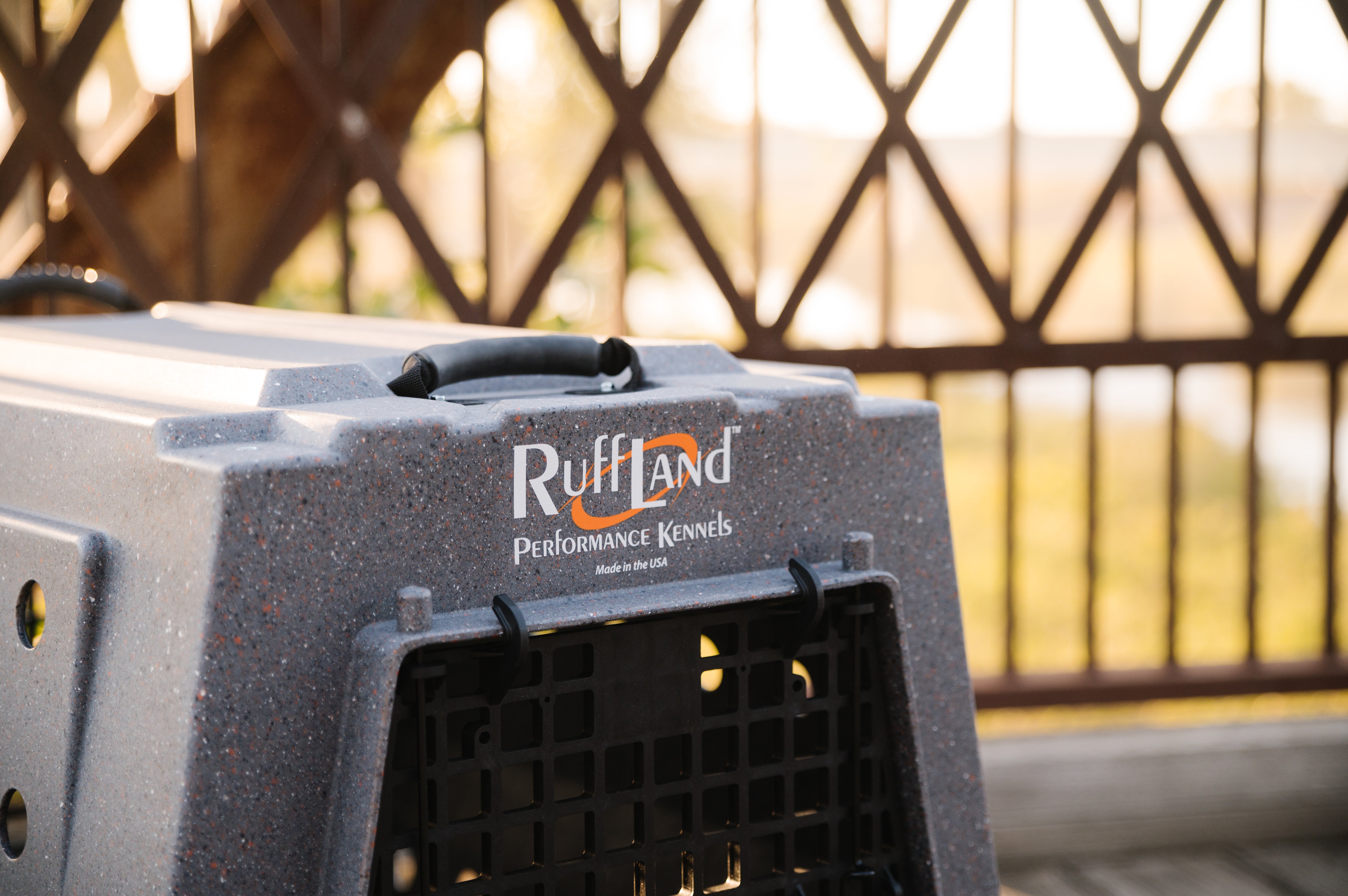 RuffLand Performance Kennel Large Size Dog Travel Crate USA by RuffLand Kennels - American Made