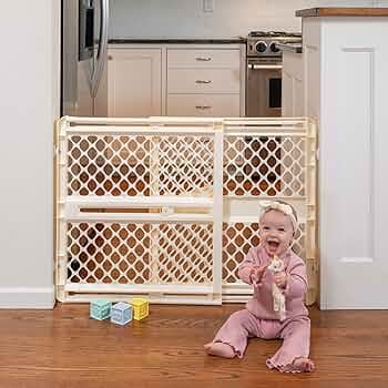 Toddleroo by North States Supergate Ergo Baby Gate — Ivory by North States Industries - American Made