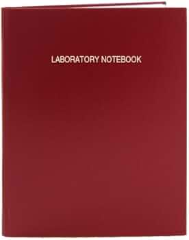 BookFactory Red Lab Notebook 240 Pages Ruled Format Hardbound by BookFactory - American Made