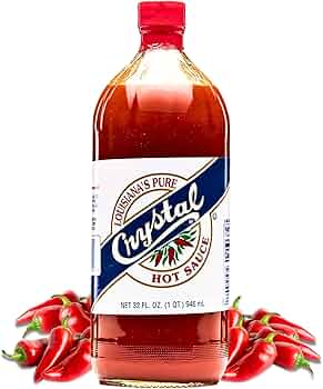 Crystal Hot Sauce Original Louisiana 32 oz by Crystal Hot Sauce - American Made