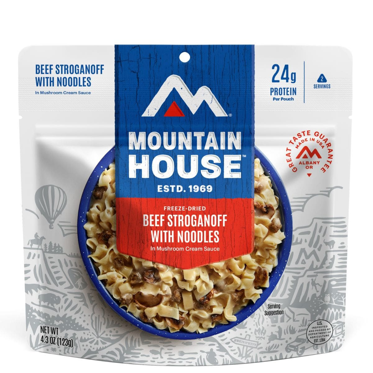 Mountain House Beef Stroganoff Freeze-Dried Meal