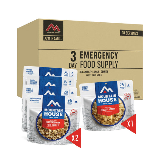 Mountain House 3-Day Emergency Food Supply Bucket