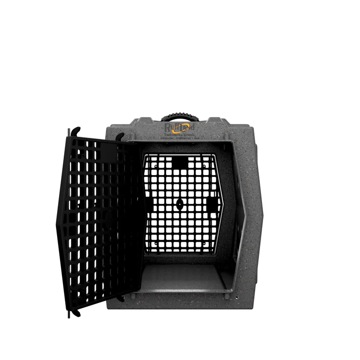 Ruffland Kennel Intermediate Dog Kennel Black by Ruffland Kennel - American Made