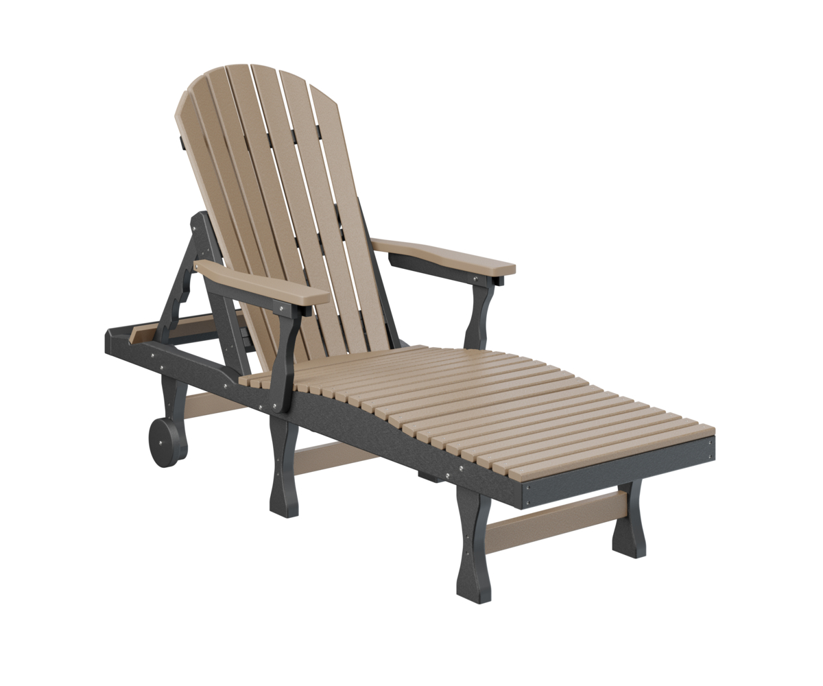 Berlin Gardens Comfo Back Outdoor Chaise Lounge by Berlin Gardens - American Made