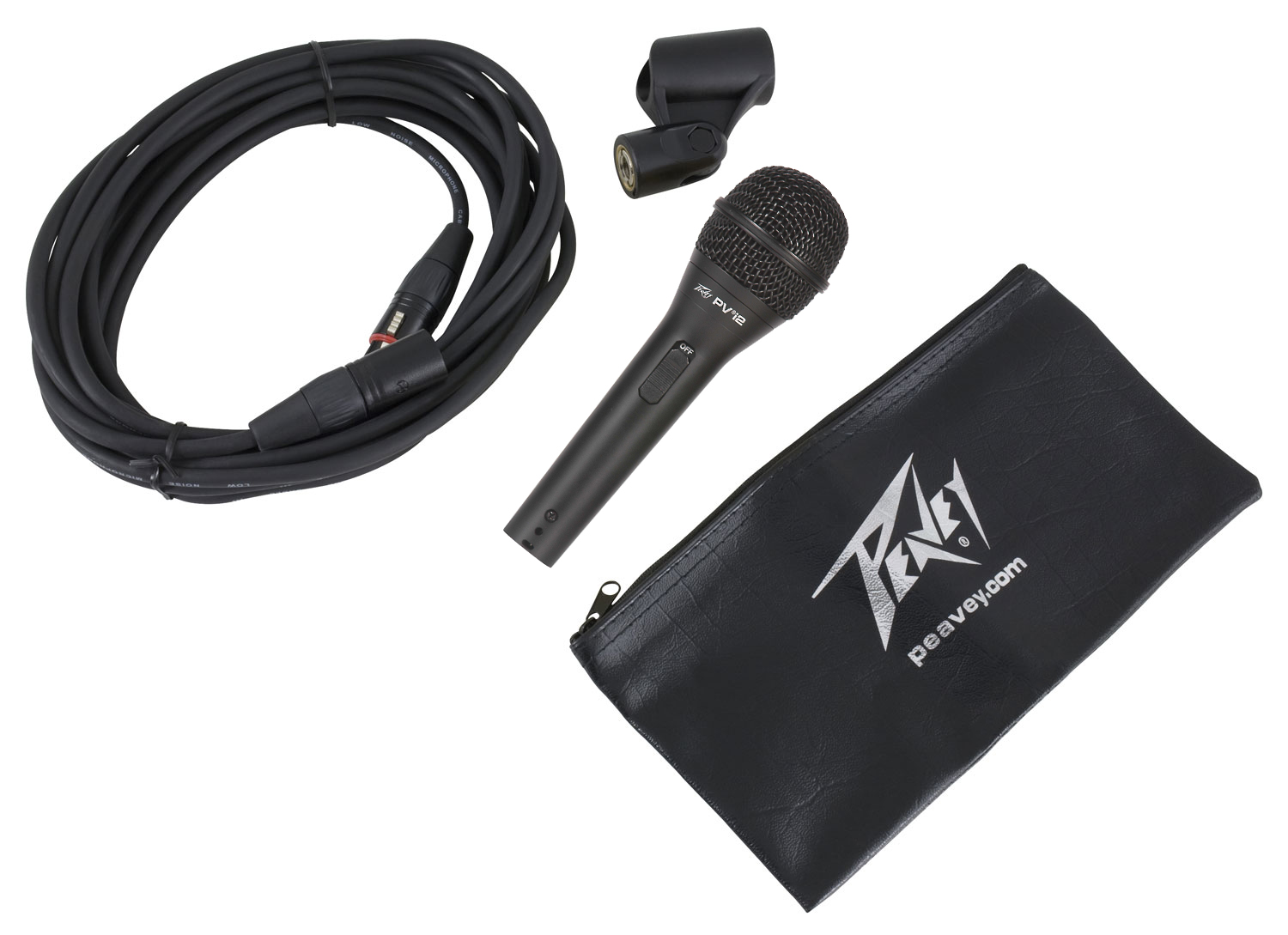 Peavey PVi 2 Microphone with XLR to XLR Cable by Peavey - American Made