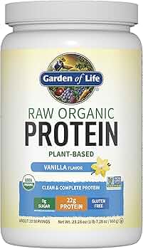 Garden of Life Organic Vegan Protein Powder Vanilla by Garden of Life - American Made