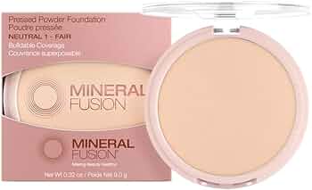 Mineral Fusion Pressed Powder Foundation Neutral 1 Fair Skin by Mineral Fusion - American Made